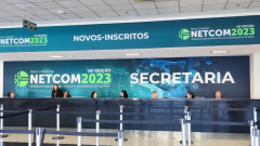 U乐国际U乐参加南美巴西NETCOM 2023国际通讯展，共享高科技开展成果